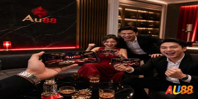 Không khí AU88 hợp tác TX88 trong trải nghiệm chơi game di động sang trọng.